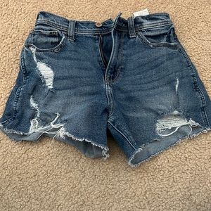hollister jean shorts